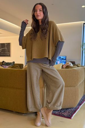 Conrad Layer Knit Mucky Mustard